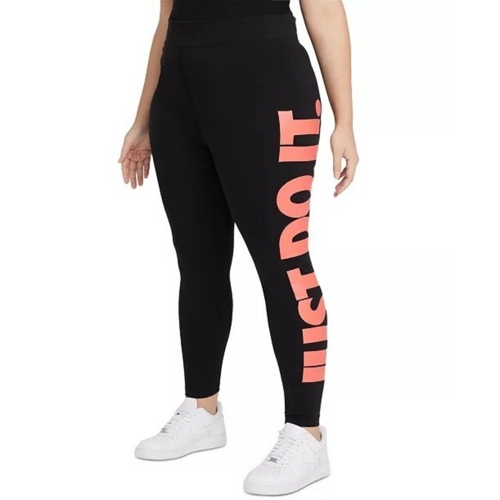 Nike Sportswear Essential High-Waisted‎ Leggings Women's Small Just Do it